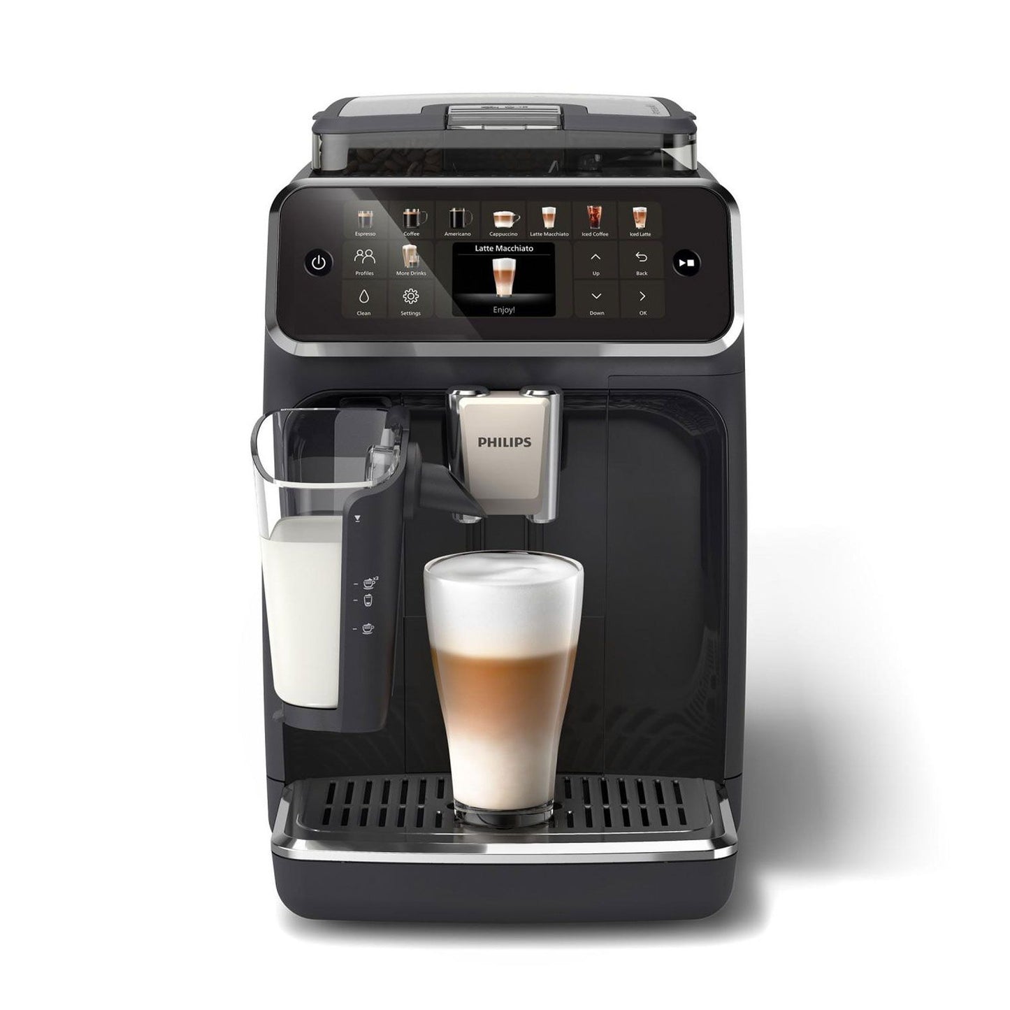 Series 5500 Latte Go EP5541/50  Kaffeevollautomat - mit Milchaufschäumer 15 bar 1,8 l 275 g (Schwarz)
